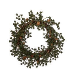 LARIX Wreath Green - Green - 50x12cm