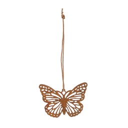BUTTERFLY Deco Rust - Rust - 6x5 cm