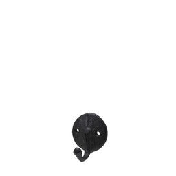 TOVE Hook Round Black - Black - 5x6cm