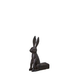 RABBIT Pot stand Brown - Brown - 7x2x11cm