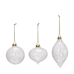 FUSHION Julkula Mix Klar/Vit - Klar/Vit - 8x8 8x9 7x13cm