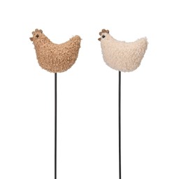 EDA Höna Sticks Mix Brun, Beige - Brun, Beige - 8x3+27cm