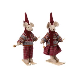 BERT & BEATRICE Mix Röd - Röd - 15cm