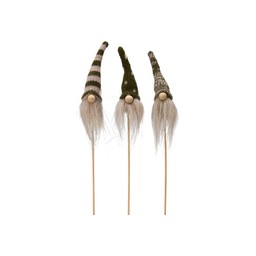 TOMTE STICKS Mix Grön - Grön - 9+22cm