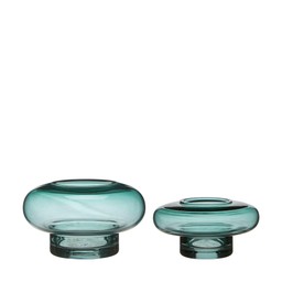 KAYLIN Lantern S/2 Green - Green - 15x9, 13x7cm
