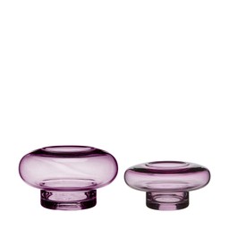 KAYLIN Lantern S/2 Purple - Purple - 15x9, 13x7cm