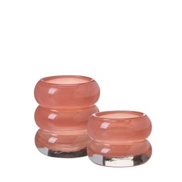 AYA Lantern S/2 Pink - Pink - 8x9 8x6cm