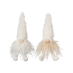 LUDVIG Tomte Sittande Mix Offwhite - Offwhite - 5x23 5x23cm