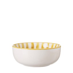 BRITTA Bowl White/Yellow - White/Yellow - 15x6cm
