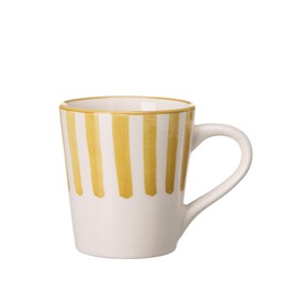 BRITTA Cup White/Yellow - White/Yellow - 13x9x9,5cm