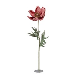POPPY Flower Pink - Pink - 50x200cm