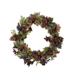 HYDRANGEA Wreath Green - Green - 45x11cm