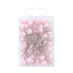 NÅL Med Pärla Rosa - Rosa - 10x60mm