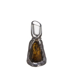 MELINE Ljusstake Brun - Brun - 6x15cm