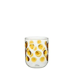 CLEO Tumbler Clear/Amber - Clear/Amber - 8x10cm