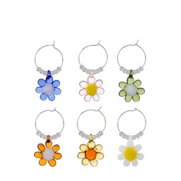 EILY Glass decoration 6-pack Multi - Multi - 2,5x5cm