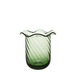 CARA Vase Green - Green - 19x19cm