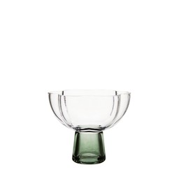 GRY Vas Klar/Grön - Klar/Grön - 16x14cm