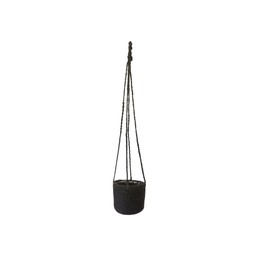 BELLE Hanging Pot Black - Black - 17x15+75cm
