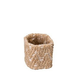 BETTY Napkin ring Natural - Natural - 4x4cm