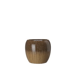 MARCELLA Pot Beige Melange - Beige Melange - 20x18cm