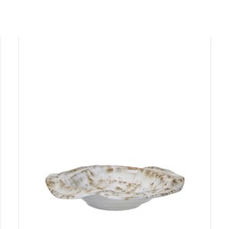 LINDA Bowl White Melange - White Melange - 25x4cm