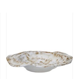 LINDA Bowl White Melange - White Melange - 34x9cm
