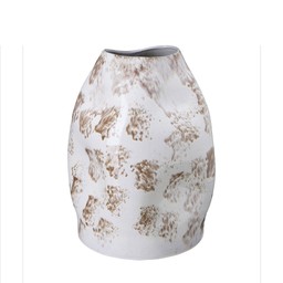 MARITA Vas Vit/Brun - Vit/Brun - 26x38cm