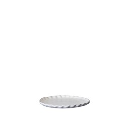 LEONOR Assiett Offwhite - Offwhite - 20x2cm