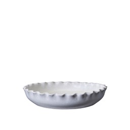 LEONOR Skål Låg Offwhite - Offwhite - 37x7cm