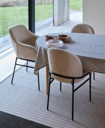 ANADIA Stol Offwhite - Offwhite - 60x64x88cm