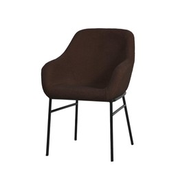 ANADIA Stol Mörkbrun - Mörkbrun - 60x64x88cm
