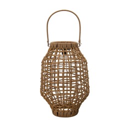 DINNA Lykta Solcell Natur - Natur - 27x39cm