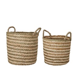 HELMI Korg Rand 2/S Natur - Natur - 33x33 29x29cm
