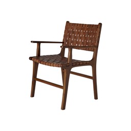 PORTO Stol m armstöd Konjak - Konjak - 58x59x85cm