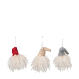 TOMTE Hänge Mix Röd, Beige,Grå - Röd, Beige,Grå - 6x3x15 cm