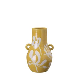 GISELA Vase Yellow Melange - Yellow Melange - 15x27cm