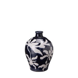 GISELA Vase Blue Melange - Blue Melange - 16x25cm