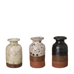 FELICIA Minivas Mix Offwhite, Vit, Svart - Offwhite, Vit, Svart - 5x10cm