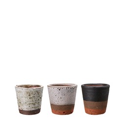 FELICIA Minikruka Mix Offwhite, Vit, Svart - Offwhite, Vit, Svart - 8x8cm
