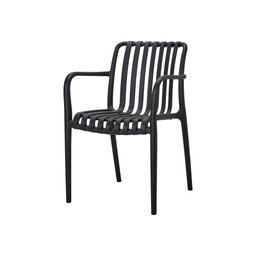 RAVELLO Armchair Black - Black - 45x57x81cm