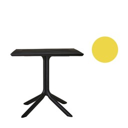 BIARRITZ Bord Gul - Gul - 80x80x74cm