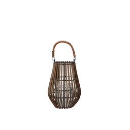KIANA Lantern Brown - Brown - 15x21+10cm