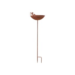 FAIRY Birdbath Rust - Rust - 30x28x100 cm
