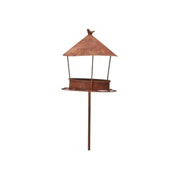 AMY Birdfeeder Rust - Rust - 24x25x100cm