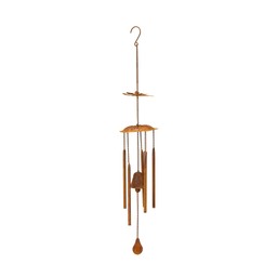 ETHEL Wind Chime Rust - Rust - 14x83cm
