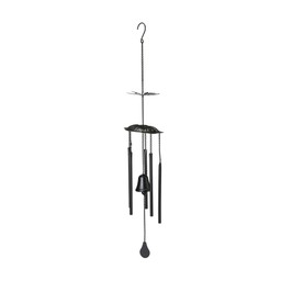 ETHEL Wind Chime Black - Black - 14x83cm