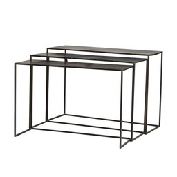 BREMEN Table S/3 Antique - Antique - 128x47x90 124x45x85