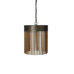 AGDA Taklampa Brun/Svart - Brun/Svart - 40x48 +XXcm