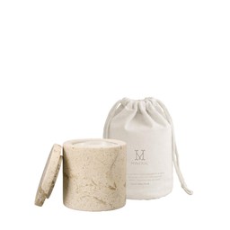 MINERAL Candle 28h Iris/White musk - Iris/White musk - 8x8cm